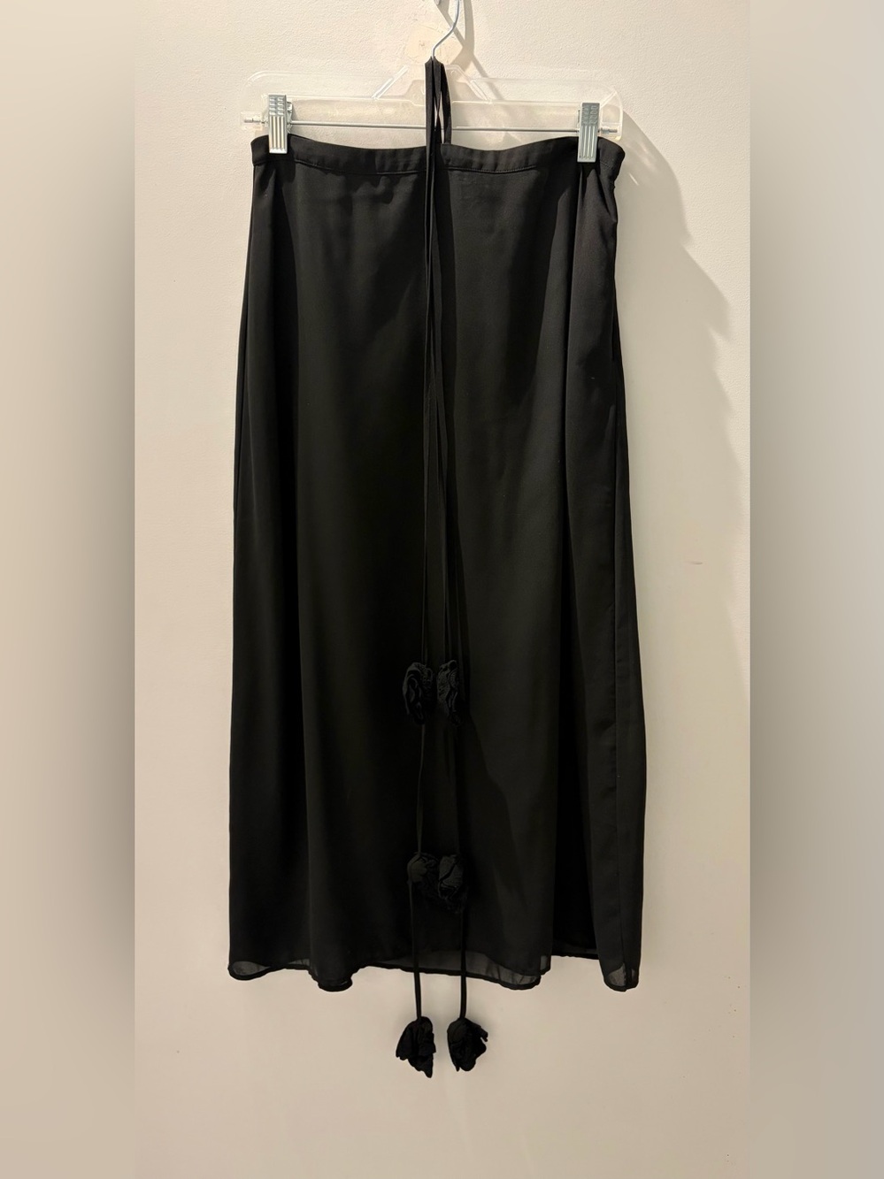 For Love & Lemons Adella Top & Melody Midi Skirt Set Black Rosette | M - Picture 11 of 16